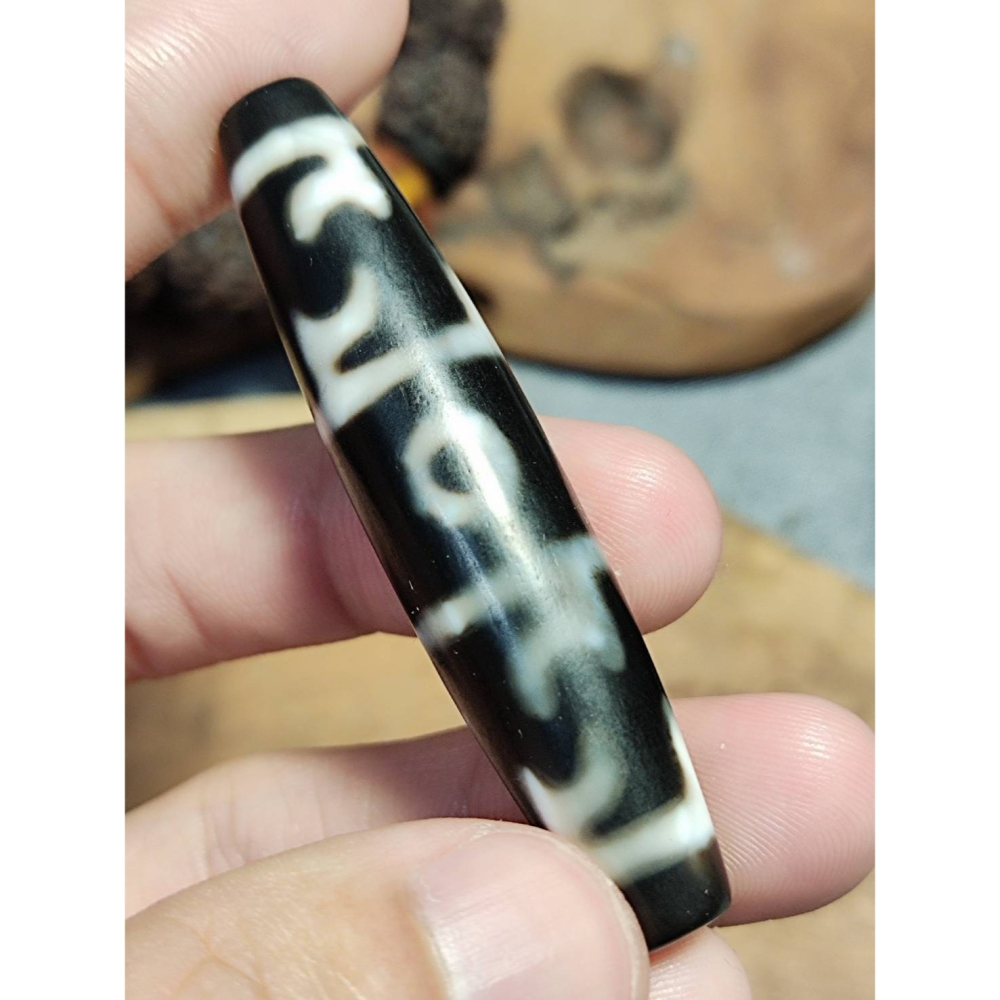 老山腳 至純蓮師法器天珠 yzi397-細節圖4