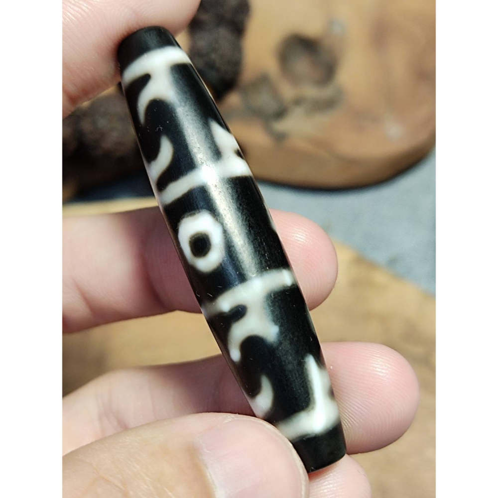 老山腳 至純蓮師法器天珠 yzi397-細節圖5