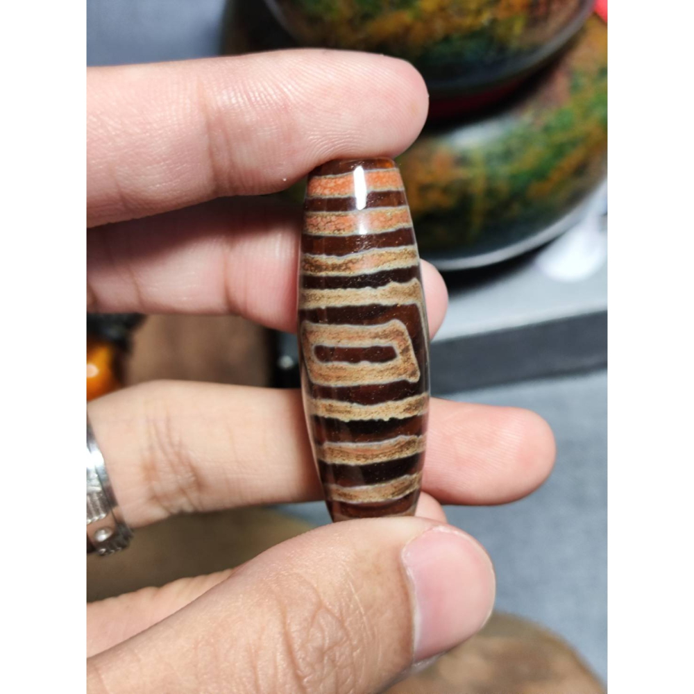 超激レア‼︎ 古代老礦石　龍紋　古代佛三眼天珠 1165ec88620242ac110003.jpg