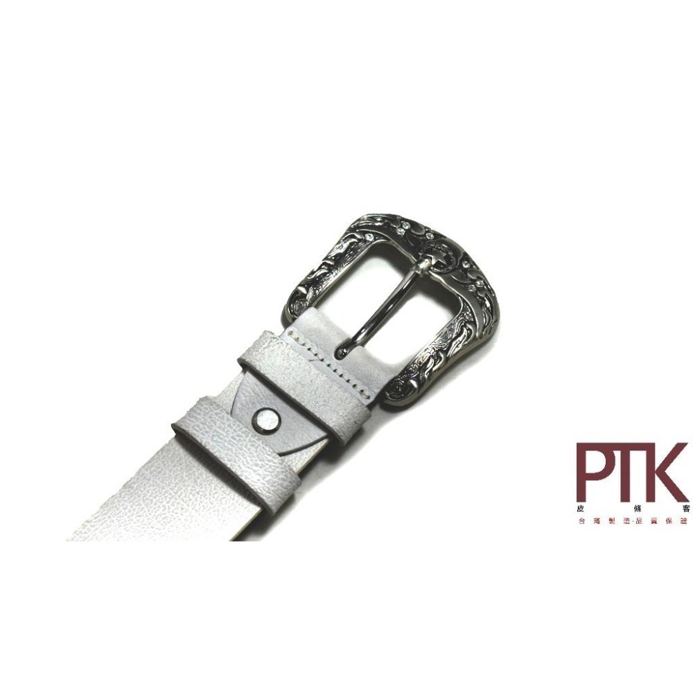 進口牛皮女帶G390-34(NG商品超特價)(台灣製造、CP質高)【PTK皮條客】-細節圖2