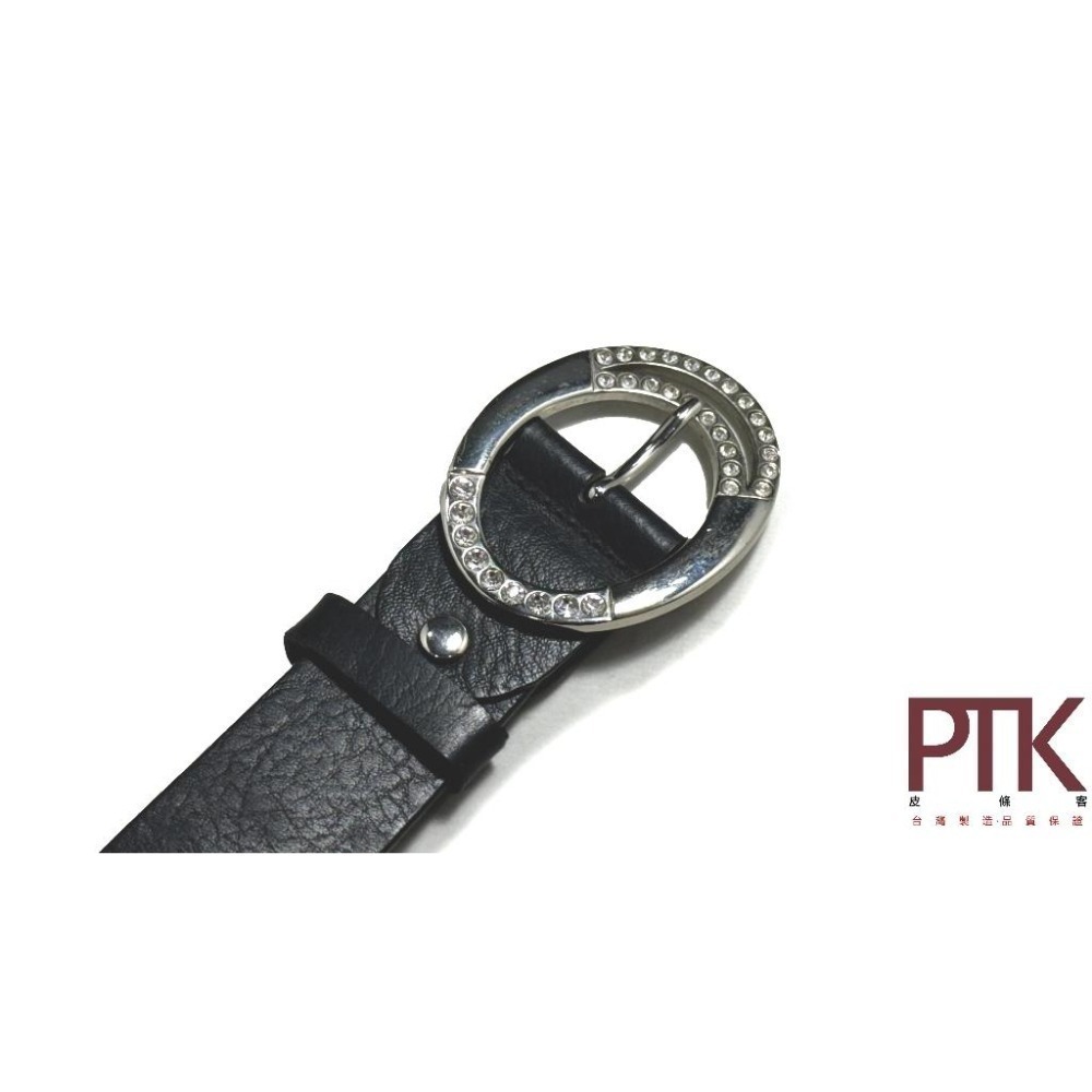 進口牛皮女帶G390-33(NG商品超特價)(台灣製造、CP質高)【PTK皮條客】-細節圖2