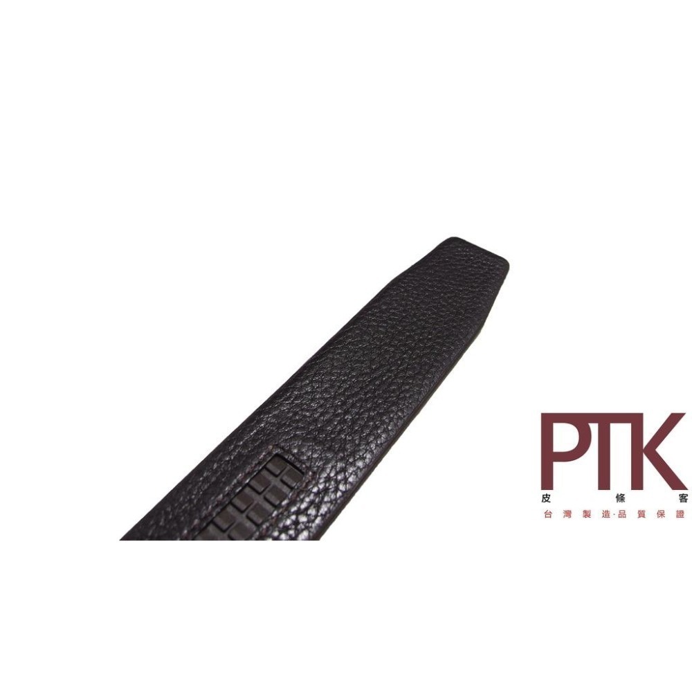 雙面義大利牛皮自動皮帶身BS600-6【PTK皮條客】-細節圖5