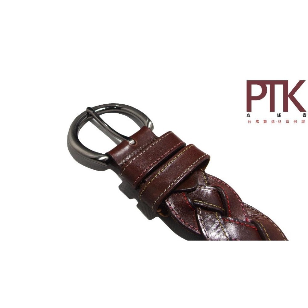 進口牛皮女帶G390-13(台灣製造、NG商品超低價)【PTK皮條客】-細節圖2