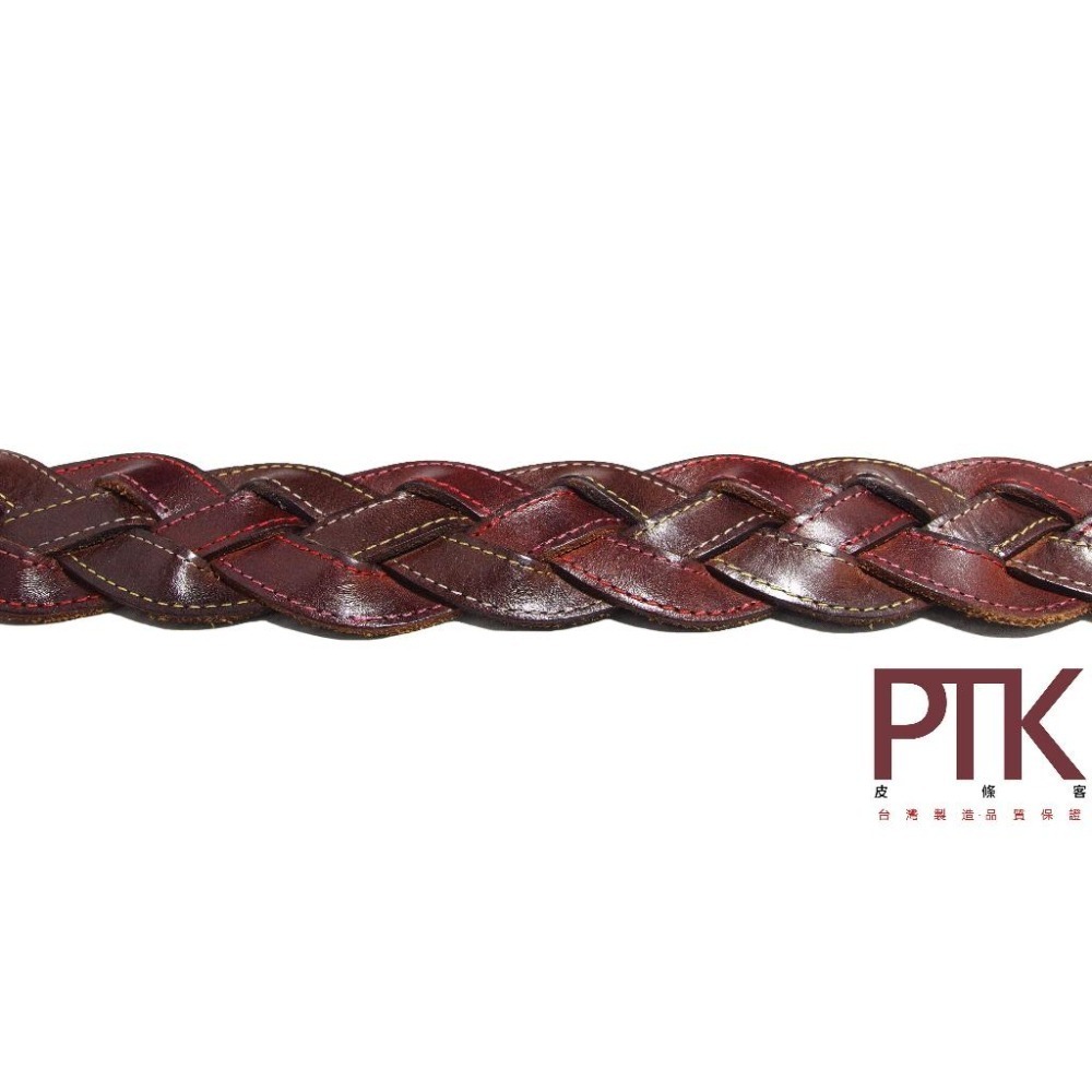 進口牛皮女帶G390-13(台灣製造、NG商品超低價)【PTK皮條客】-細節圖3
