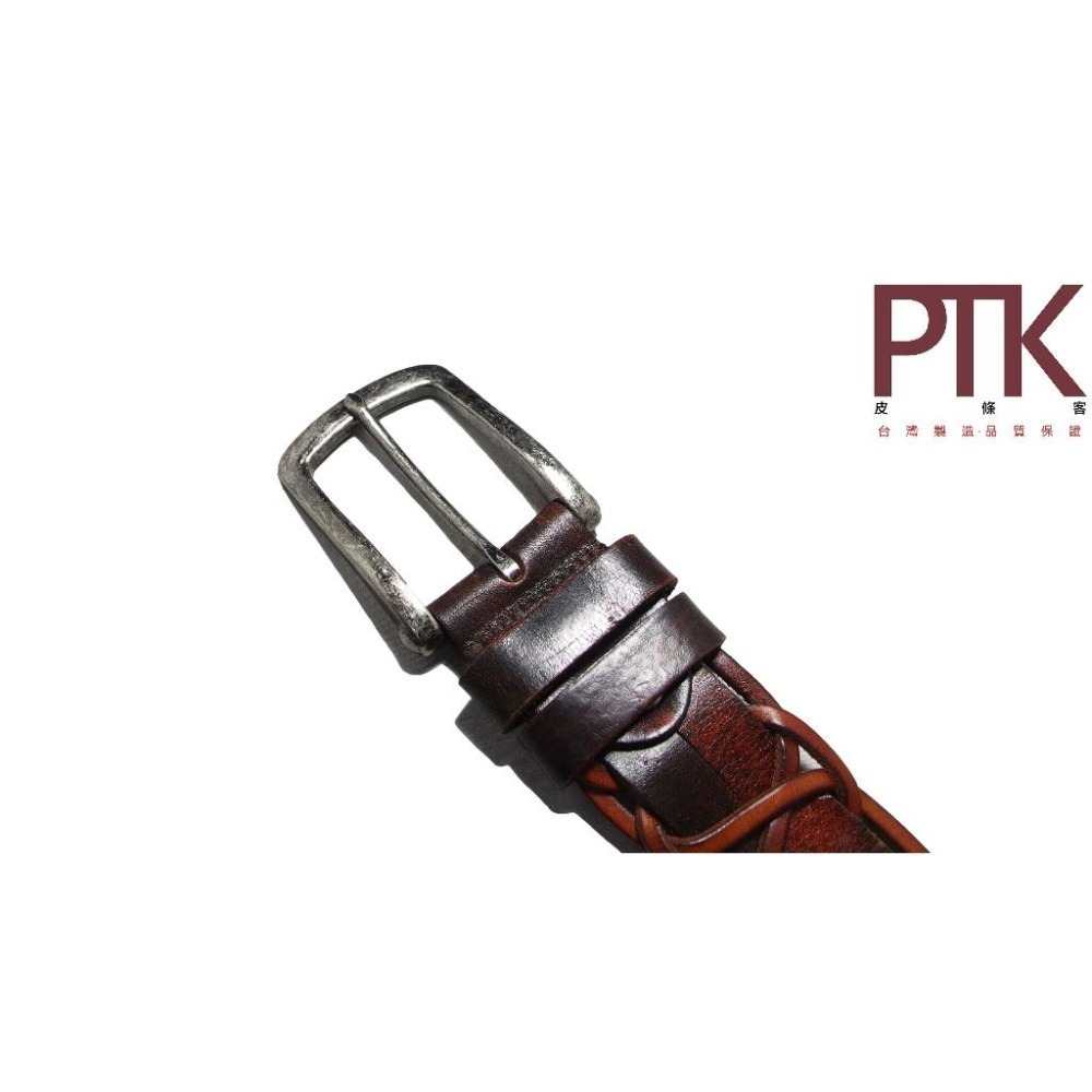 進口牛皮女帶G390-19(台灣製造、NG商品超低價)【PTK皮條客】-細節圖2
