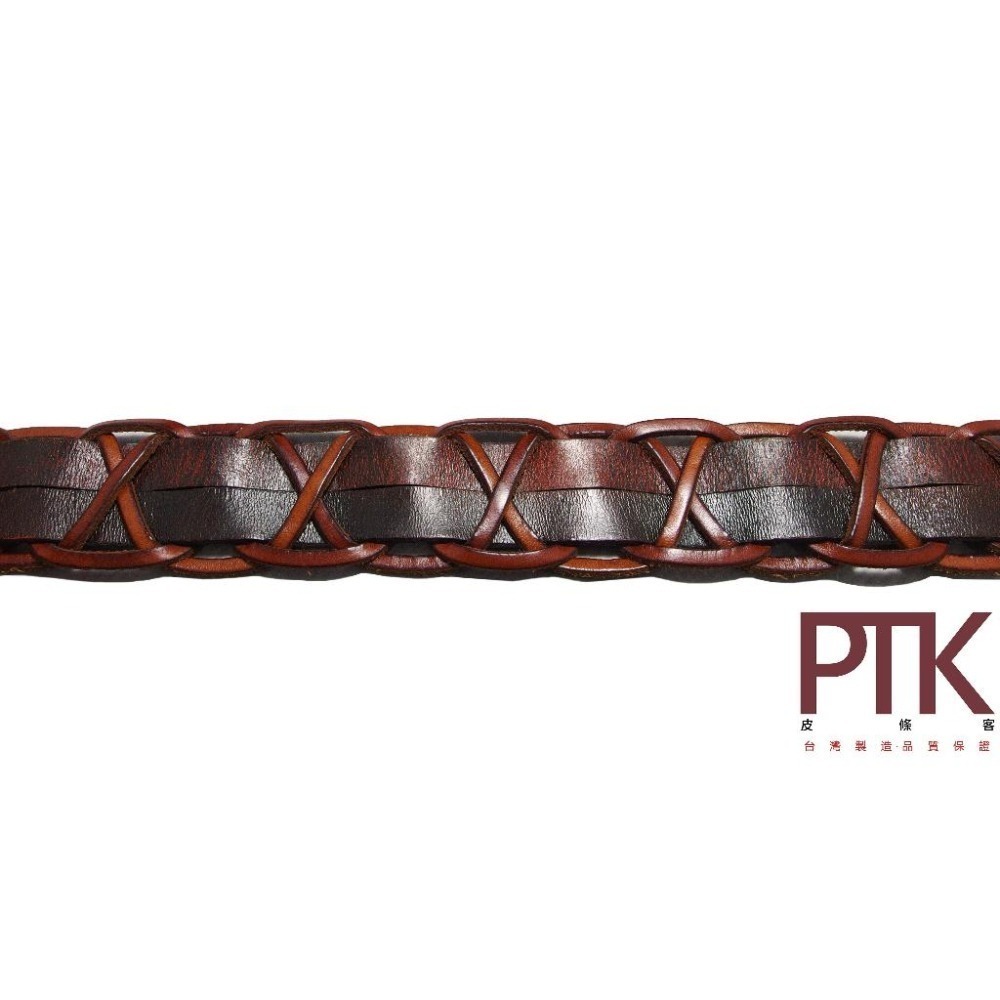 進口牛皮女帶G390-19(台灣製造、NG商品超低價)【PTK皮條客】-細節圖3