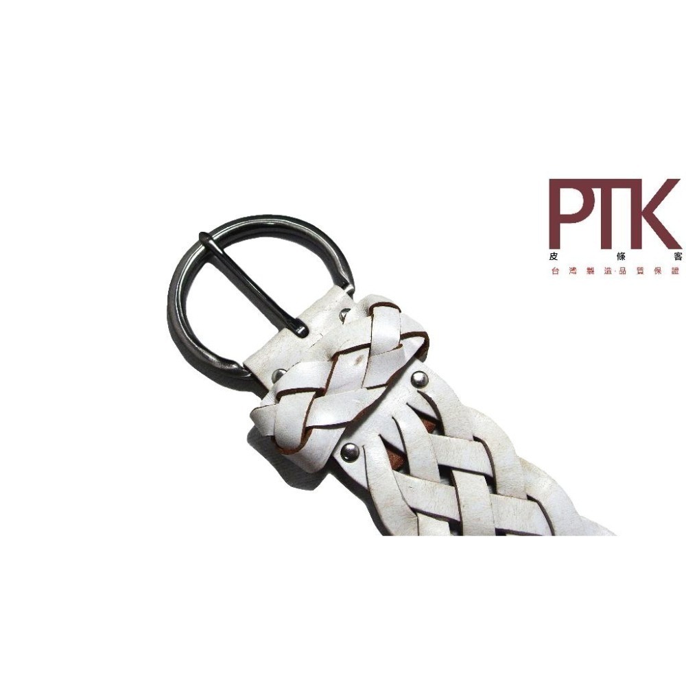 進口牛皮女帶G390-18(台灣製造、NG商品超低價)【PTK皮條客】-細節圖2