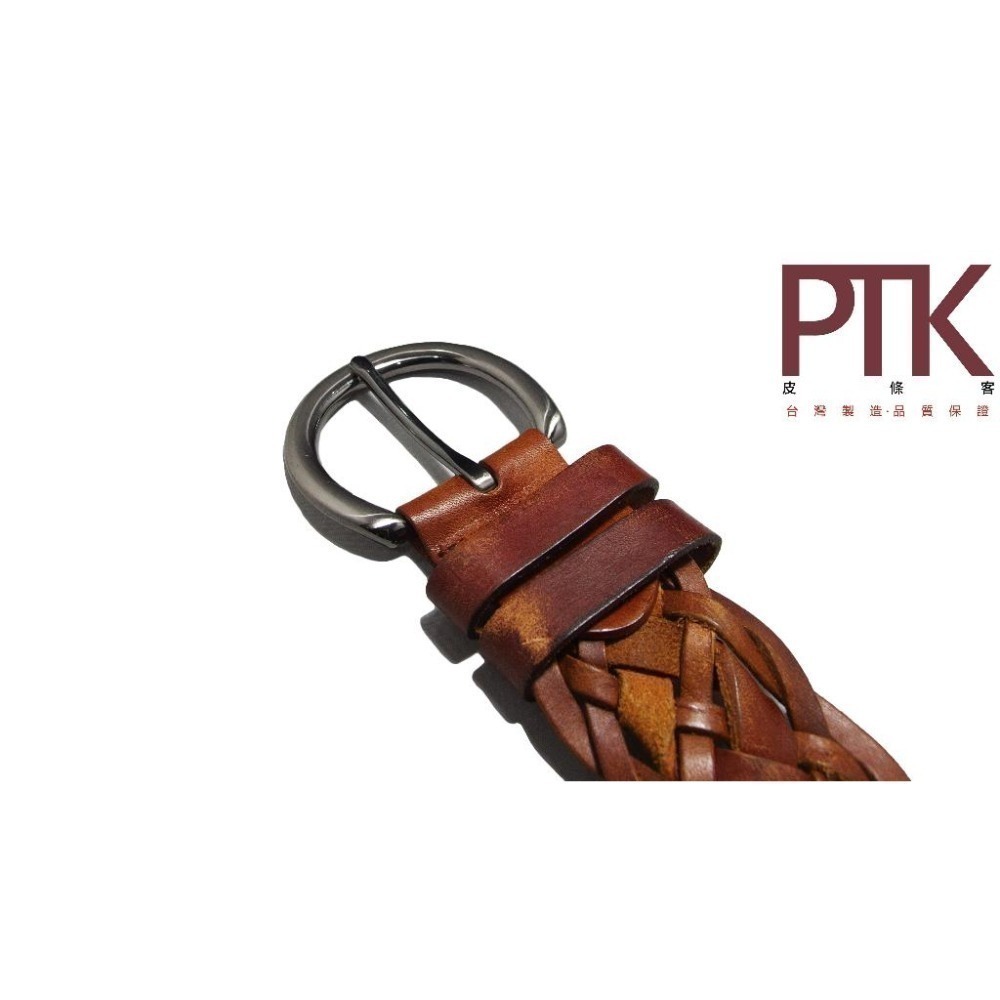 進口牛皮女帶G390-12(台灣製造、NG商品超低價)【PTK皮條客】-細節圖2