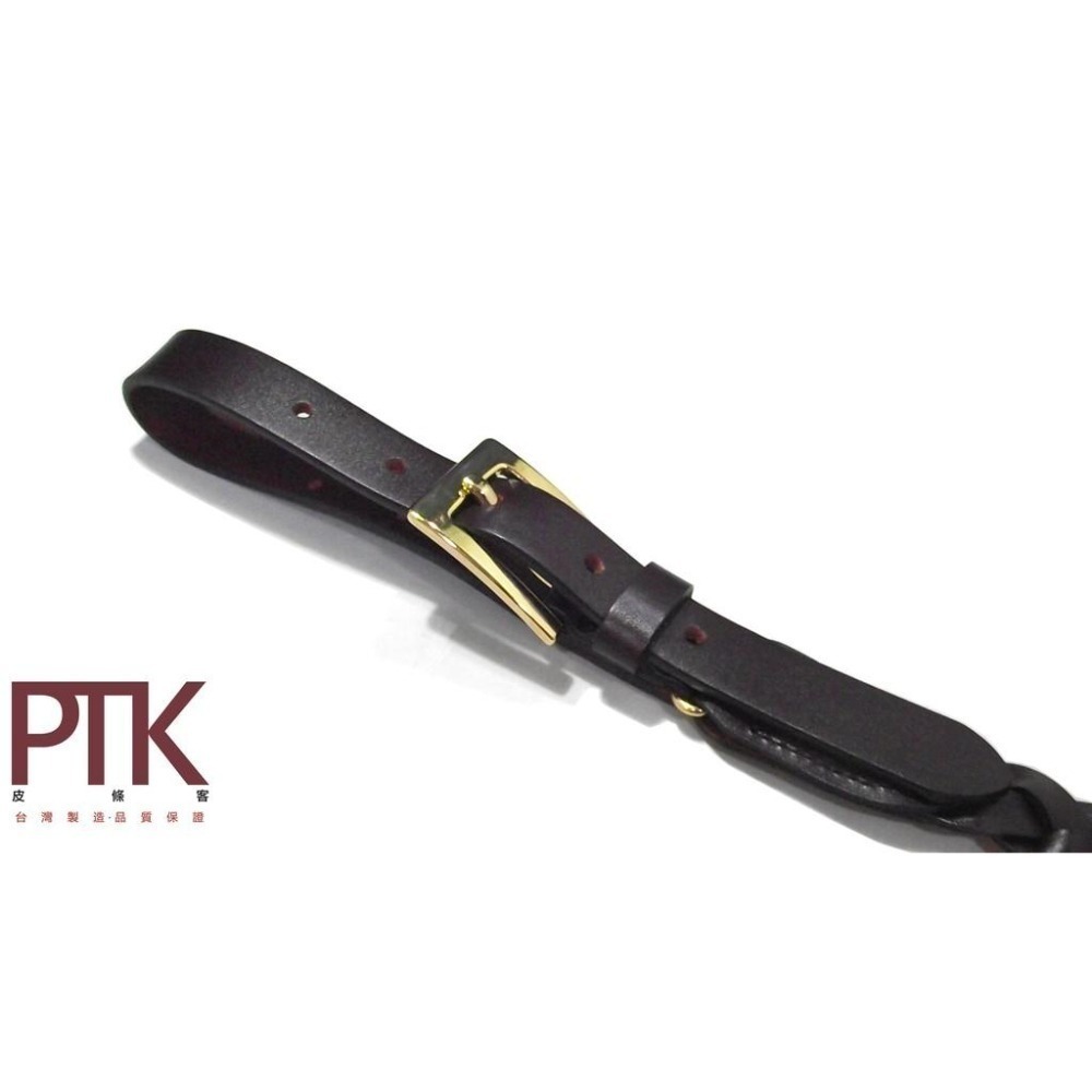 進口牛皮女帶G390-6(台灣製造、NG商品超低價)【PTK皮條客】-細節圖5