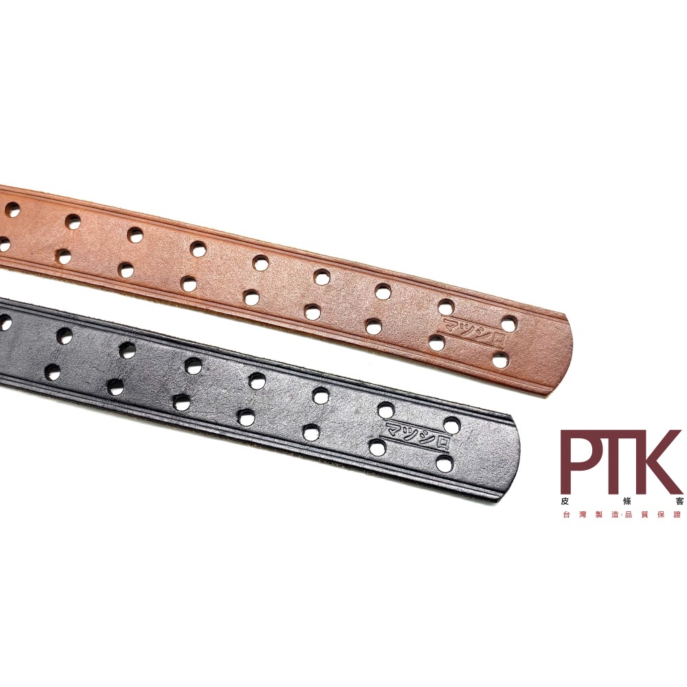 真皮雙鈎皮帶(無附皮帶環)G290-9~G290-10(台灣製造、NG商品超低價)【PTK皮條客】-細節圖6