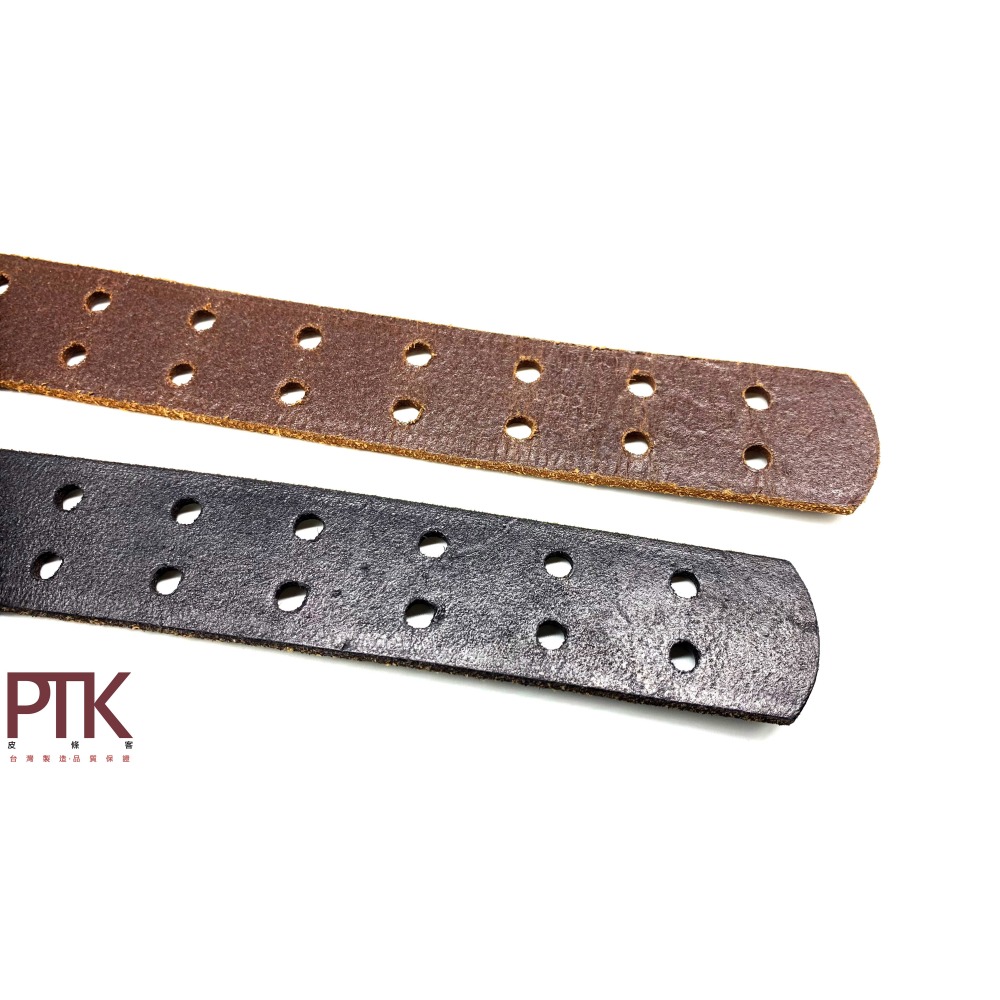 真皮雙鈎皮帶(無附皮帶環)G290-9~G290-10(台灣製造、NG商品超低價)【PTK皮條客】-細節圖7