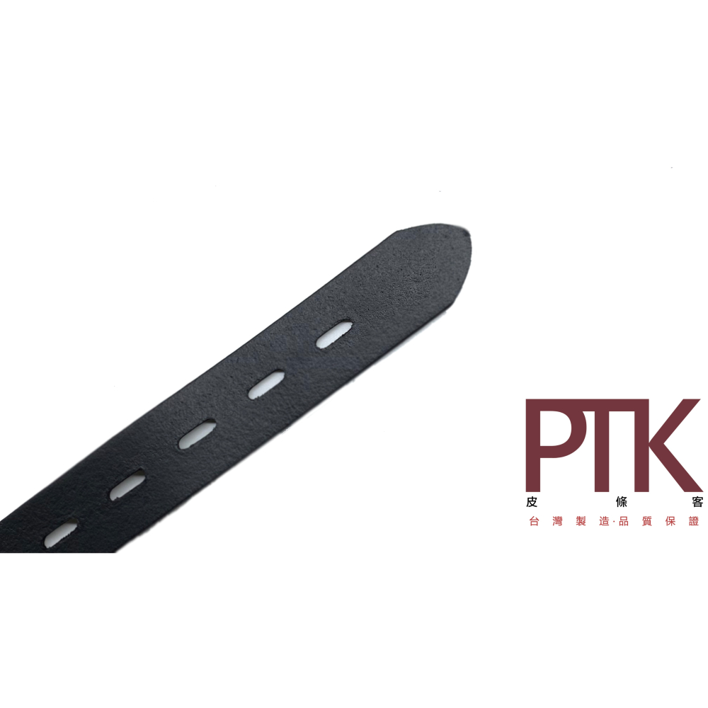 單層牛皮皮帶(全洞)690-1(台灣製造、CP質高)【PTK皮條客】-細節圖5