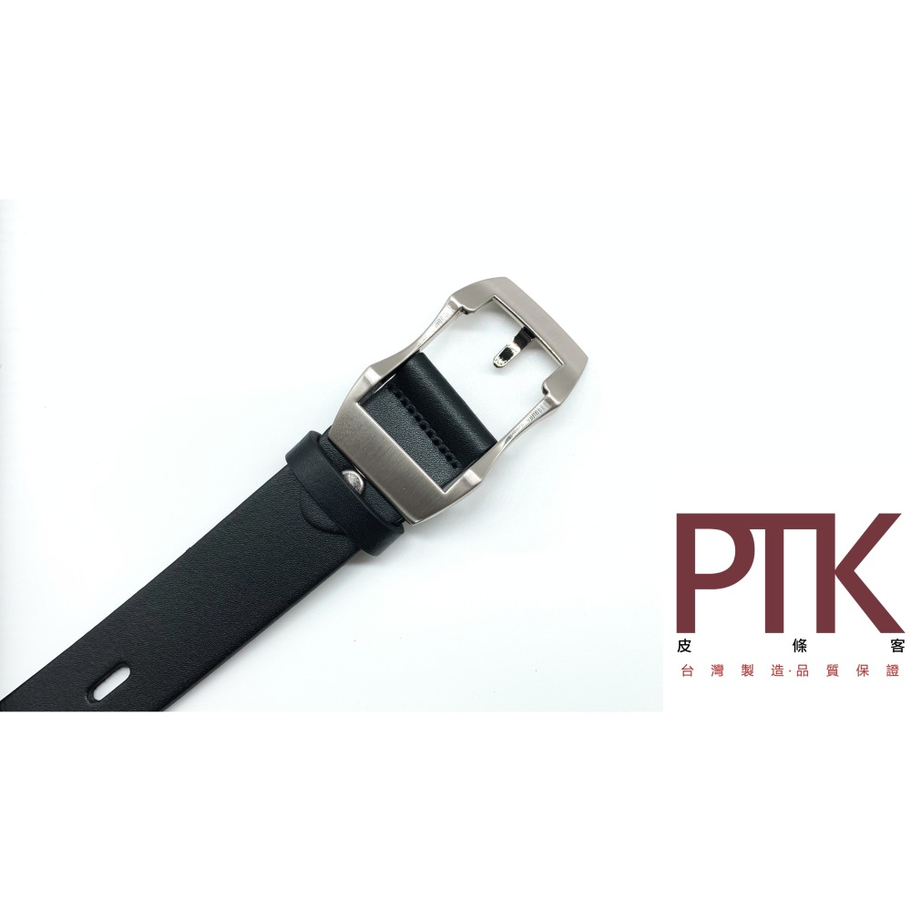 單層牛皮皮帶(全洞)690-1(台灣製造、CP質高)【PTK皮條客】-細節圖2