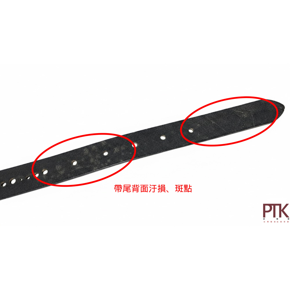 進口牛皮皮帶G390-41台灣製造、NG商品超低價)【PTK皮條客】-細節圖6
