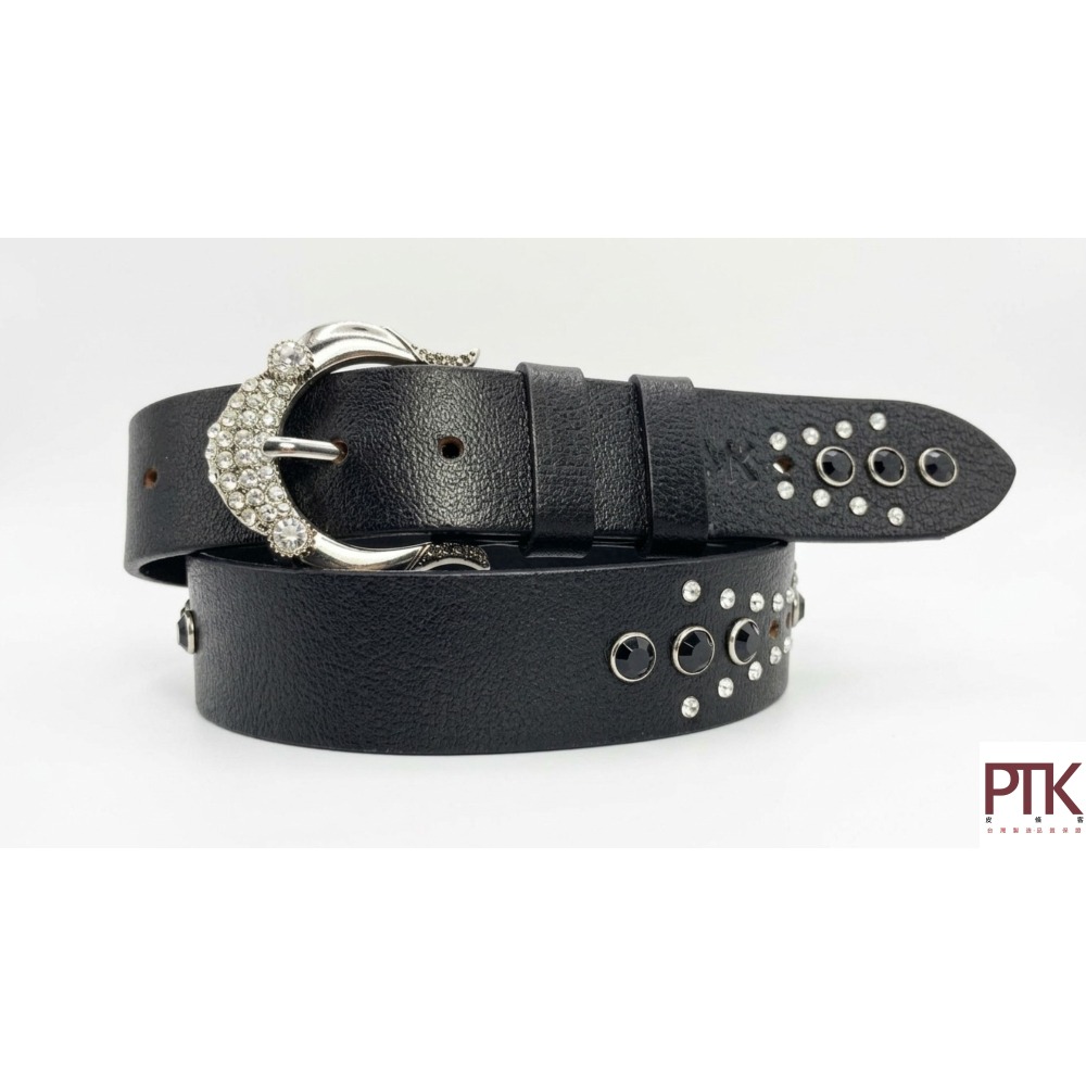 進口牛皮女帶G390-44~G390-46(台灣製造、NG商品超低價)【PTK皮條客】-細節圖2