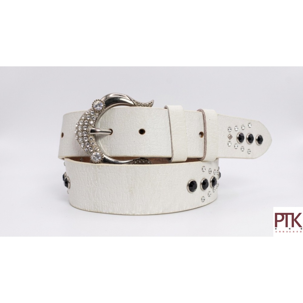 進口牛皮女帶G390-44~G390-46(台灣製造、NG商品超低價)【PTK皮條客】-細節圖3