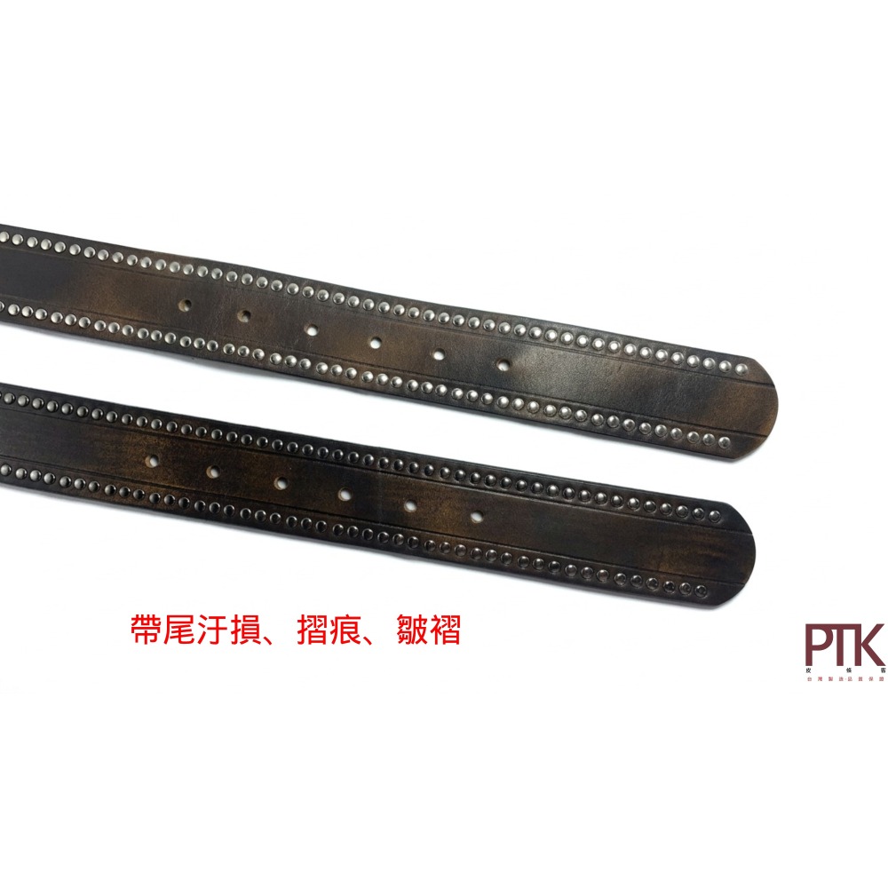 進口牛皮皮帶G390-60~G390-61(台灣製造、NG商品超低價)【PTK皮條客】-細節圖5