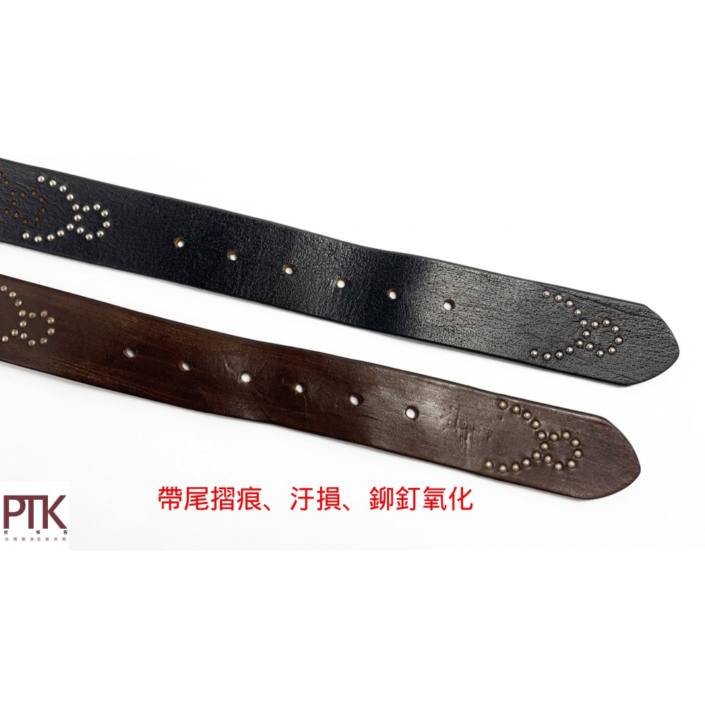 進口牛皮皮帶G390-68~G390-69台灣製造、NG商品超低價)【PTK皮條客】-細節圖5