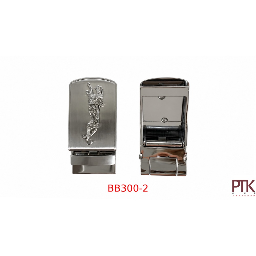 鑽豹(賺爆)掀蓋自動皮帶頭 BB300-1~BB300-4【PTK皮條客】-規格圖6