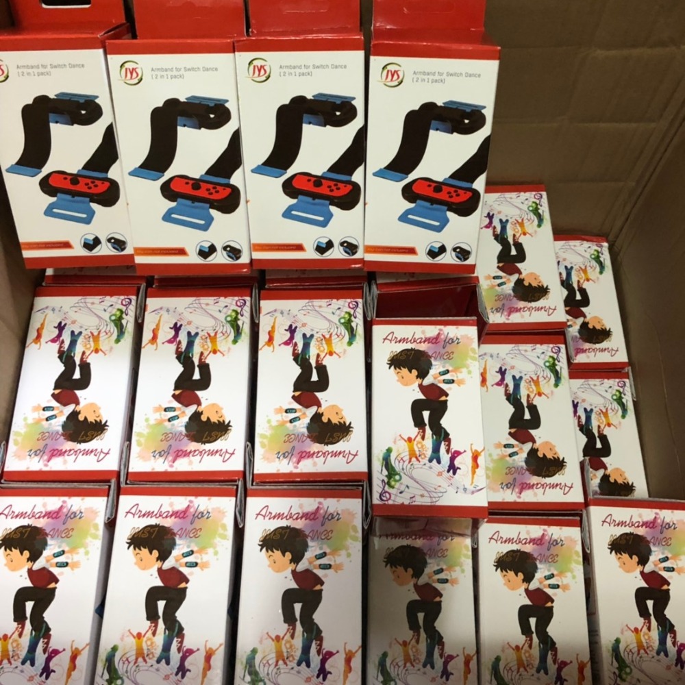 【現貨全新未拆】-Switch NS JYS 體感腕帶 手腕帶手臂帶 joyCon 握把專用 舞力全開 sports通用-細節圖2