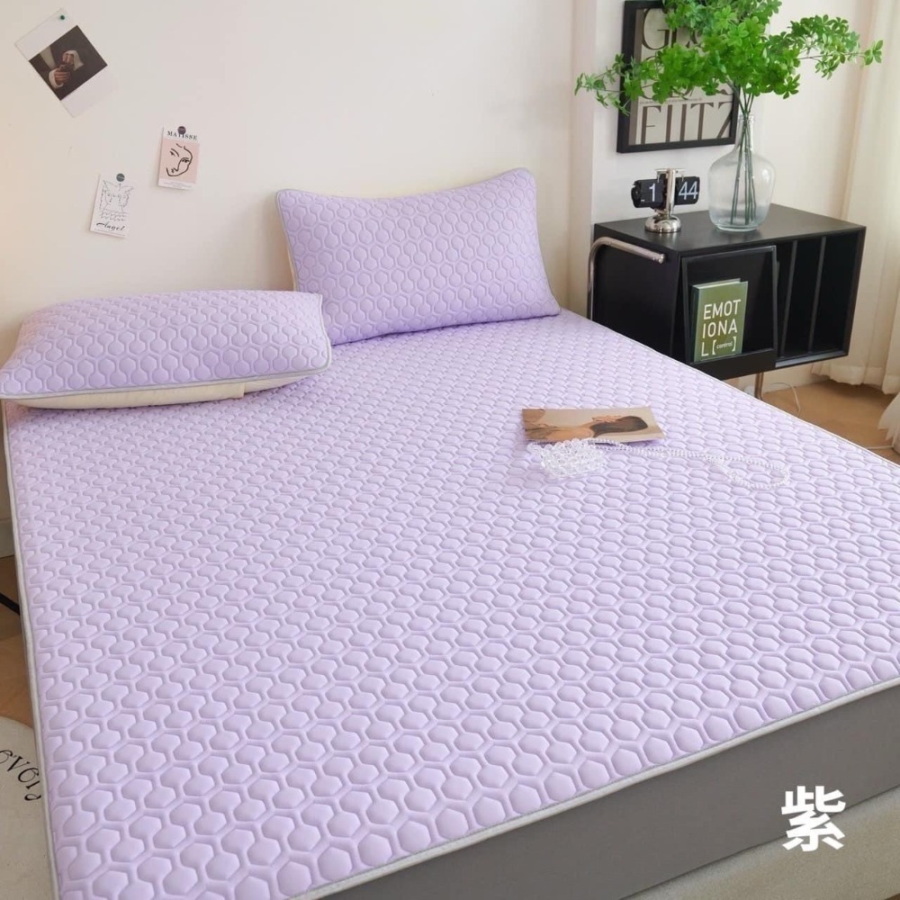 【台灣現貨】全台獨家👉🏻冰糯乳膠同款床包三件組  乳膠夾層雙倍柔軟（限宅配）-規格圖5