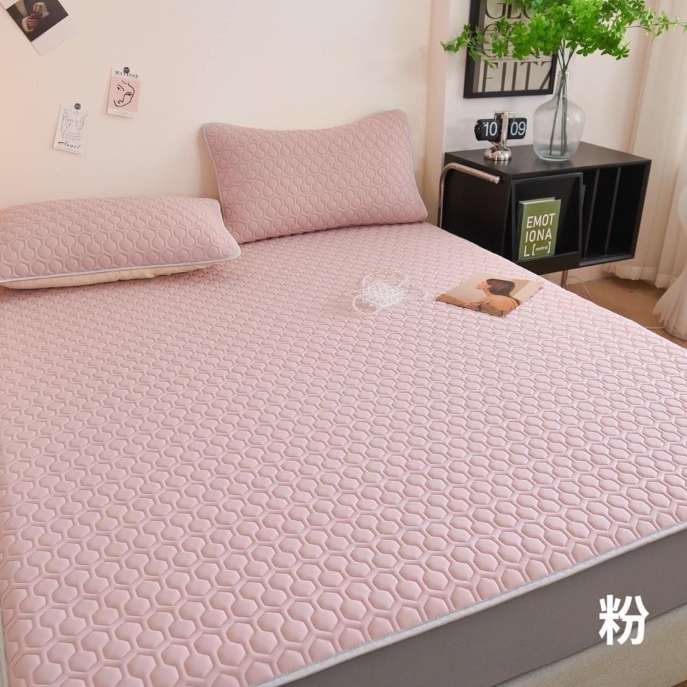 【台灣現貨】全台獨家👉🏻冰糯乳膠同款床包三件組  乳膠夾層雙倍柔軟（限宅配）-規格圖5