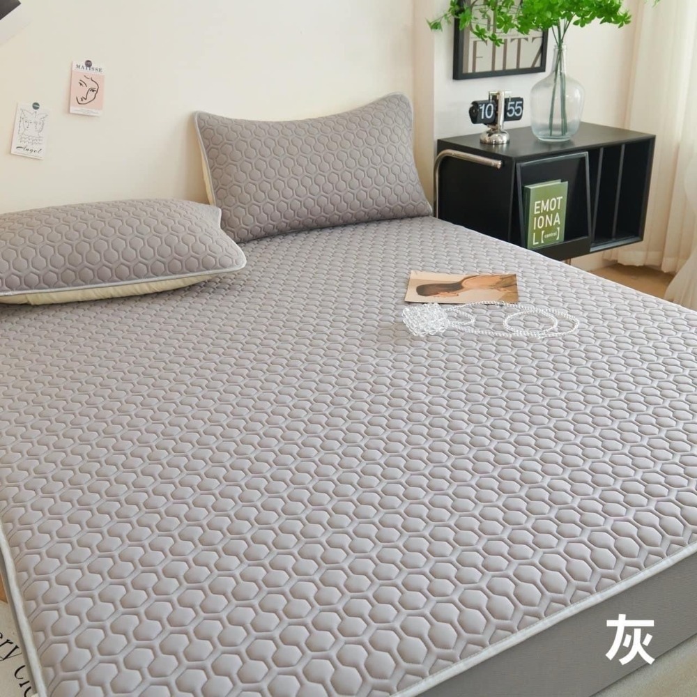 【台灣現貨】全台獨家👉🏻冰糯乳膠同款床包三件組  乳膠夾層雙倍柔軟（限宅配）-規格圖5