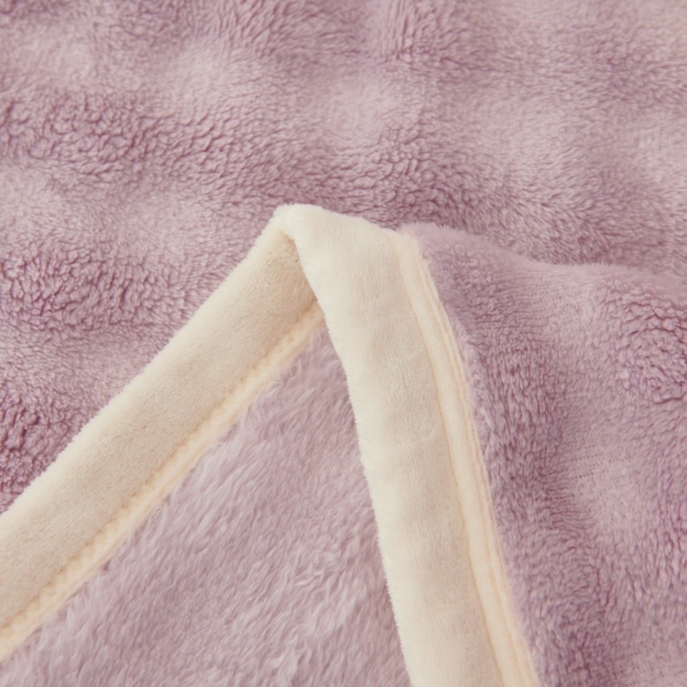 【台灣現貨】Crocodile高克重泡泡兔毛毯-細節圖2