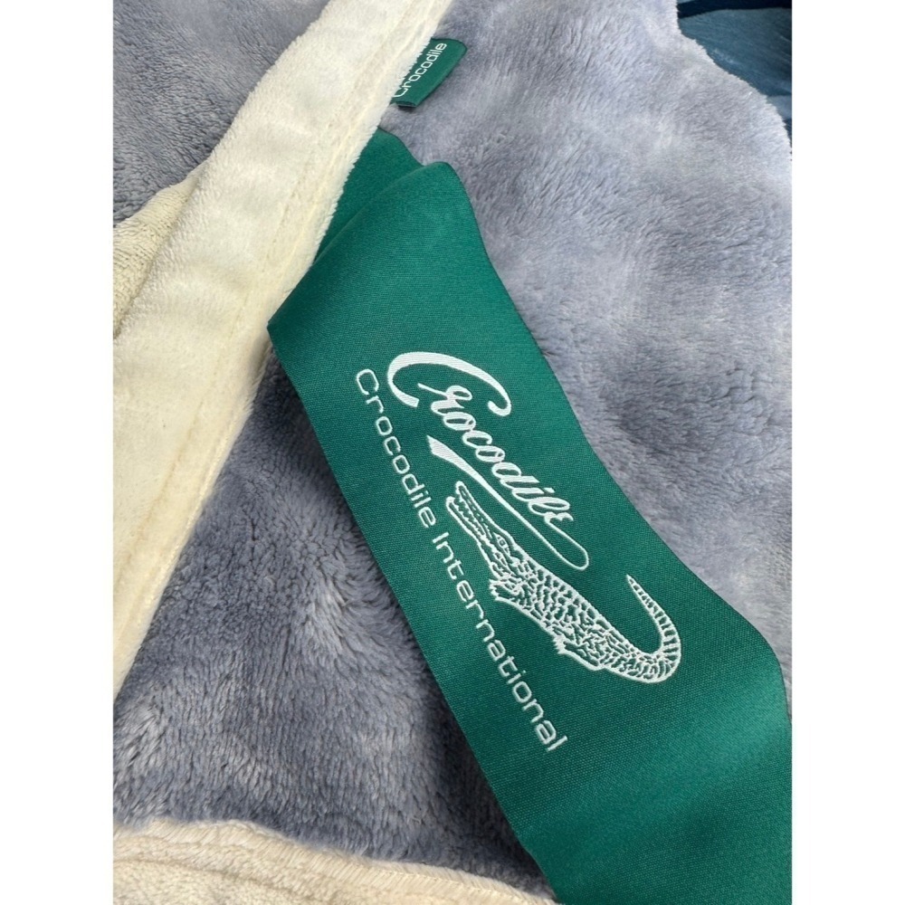 【台灣現貨】Crocodile高克重泡泡兔毛毯-細節圖8