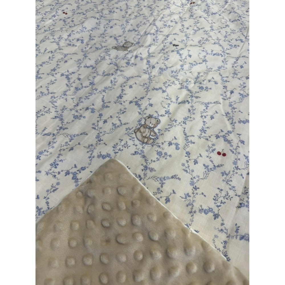 【台灣現貨】純棉雙層紗兒童冬被 韓國玉米棉 🌽 100X150cm-細節圖6