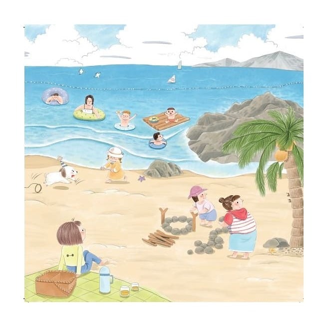 螢火蟲．我和爸爸系列 和爸爸去海邊-細節圖4