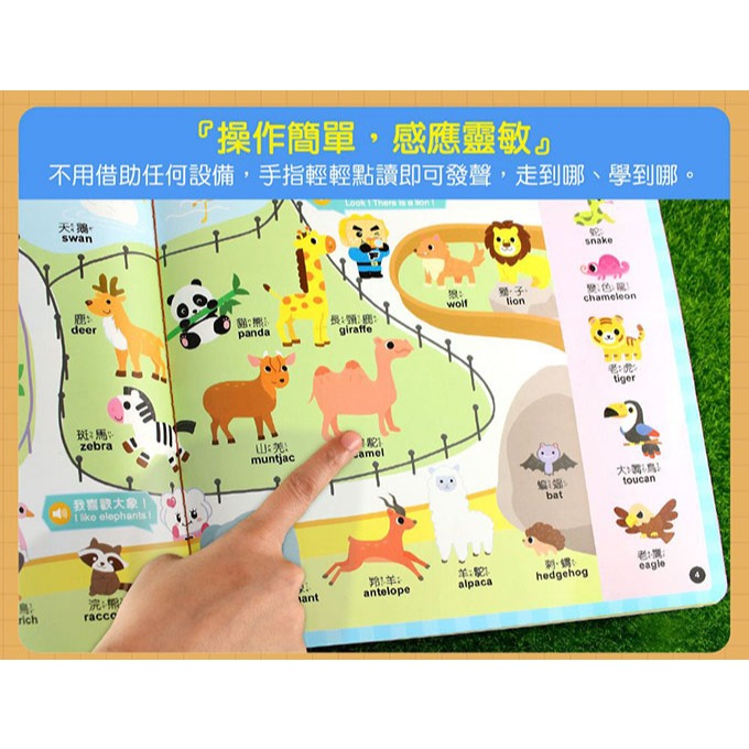 風車．FOOD超人小手點讀互動認知圖鑑（中英台發音）-細節圖5