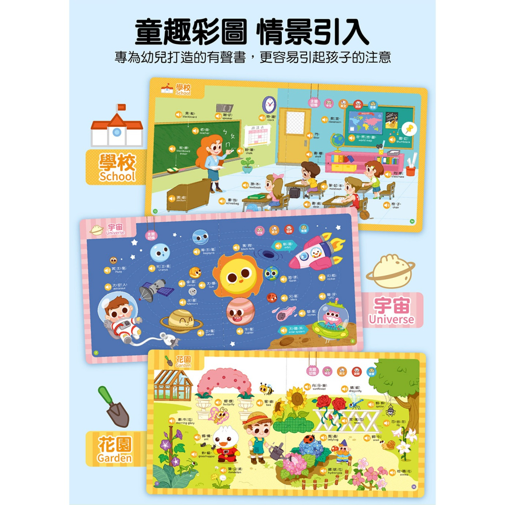 風車．FOOD超人手指點讀－生活圖鑑（互動有聲書）-細節圖9