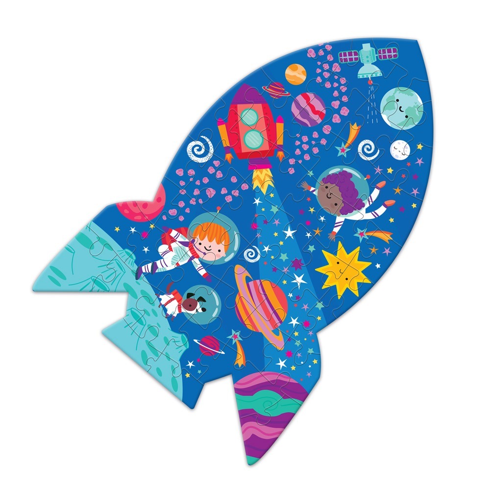 風車．造型大片拼圖屋－太空-細節圖2