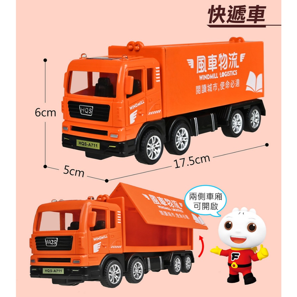 風車．城市服務慣性車套裝-規格圖1