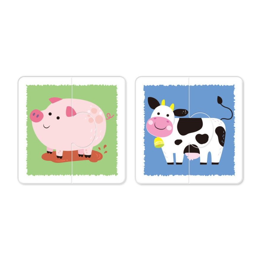 京采．寶寶的第一套拼圖遊戲：可愛動物認知學習拼圖-細節圖4