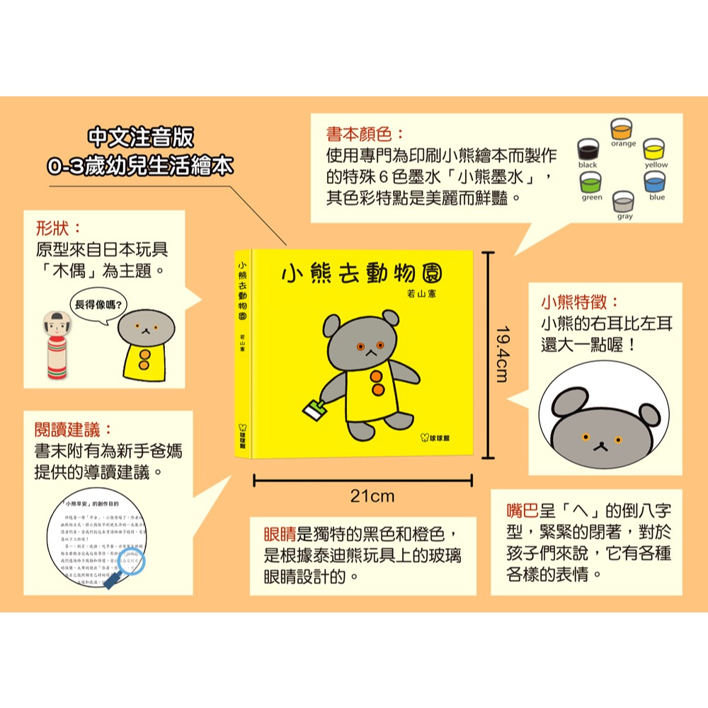 球球館．小熊去動物園-細節圖4