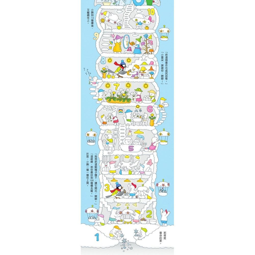 小魯．100層樓的家系列 家 天空 森林 海底 地下 沼澤-細節圖4