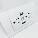 2.1A 雙USB插座充電 壁插 插座充電器-規格圖4