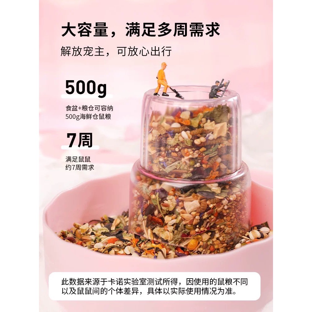 卡諾🐹蛋糕防翻大容量食盆-細節圖3