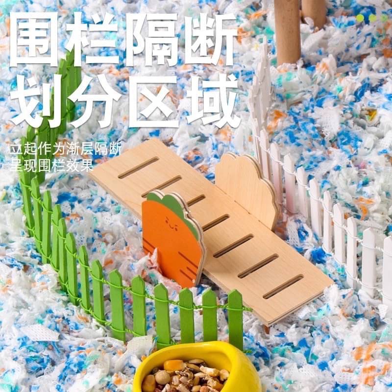 倉鼠造景用品傢具小圍欄柵欄-細節圖5