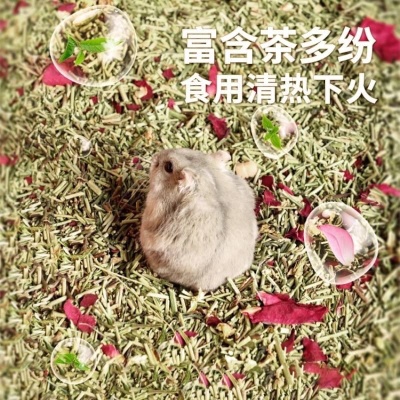 布卡星倉鼠墊料🐹茶多紛🐹夏天除臭🐹造景裝飾用品-細節圖4