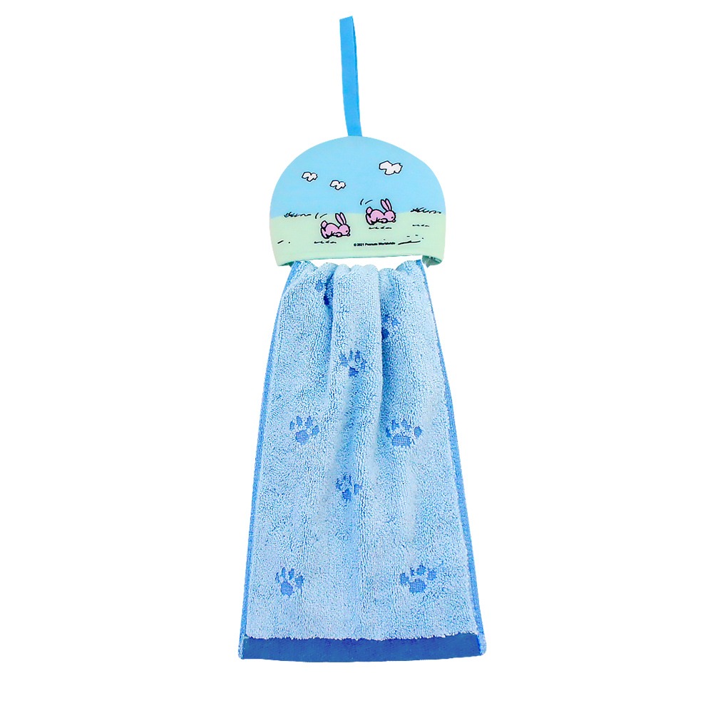 SNOOPY史努比- MIT掛環式造型擦手巾_單條 SN001【MORINO】-細節圖3