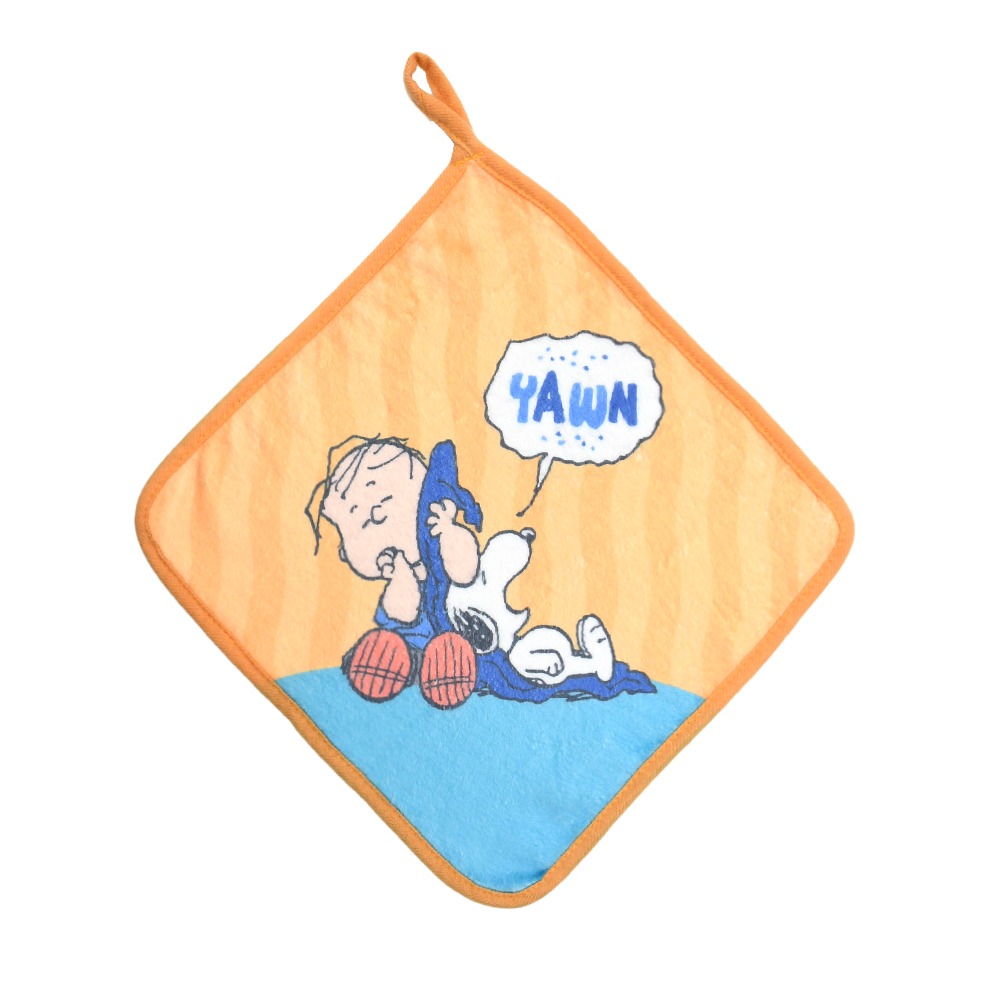 SNOOPY史努比【超值9入組】超細纖維印花小方巾 SN812-11~19【MORINO】-細節圖11