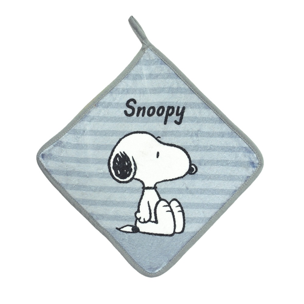 SNOOPY史努比【超值9入組】超細纖維印花小方巾 SN812-11~19【MORINO】-規格圖11