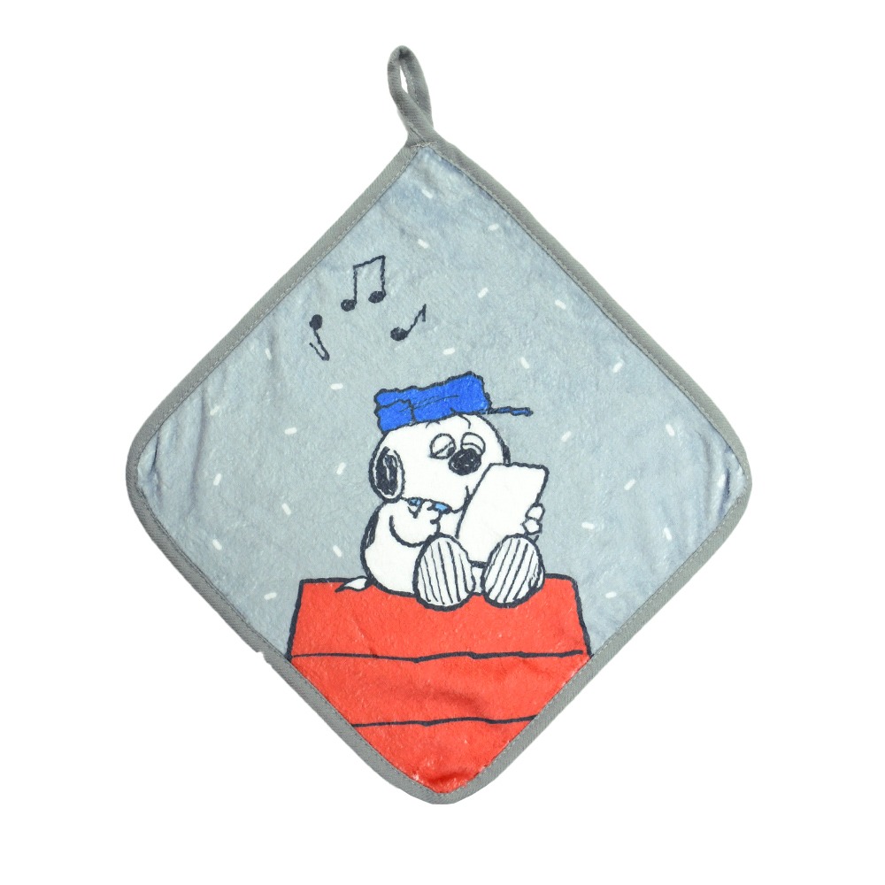 SNOOPY史努比【超值9入組】超細纖維印花小方巾 SN812-11~19【MORINO】-規格圖11