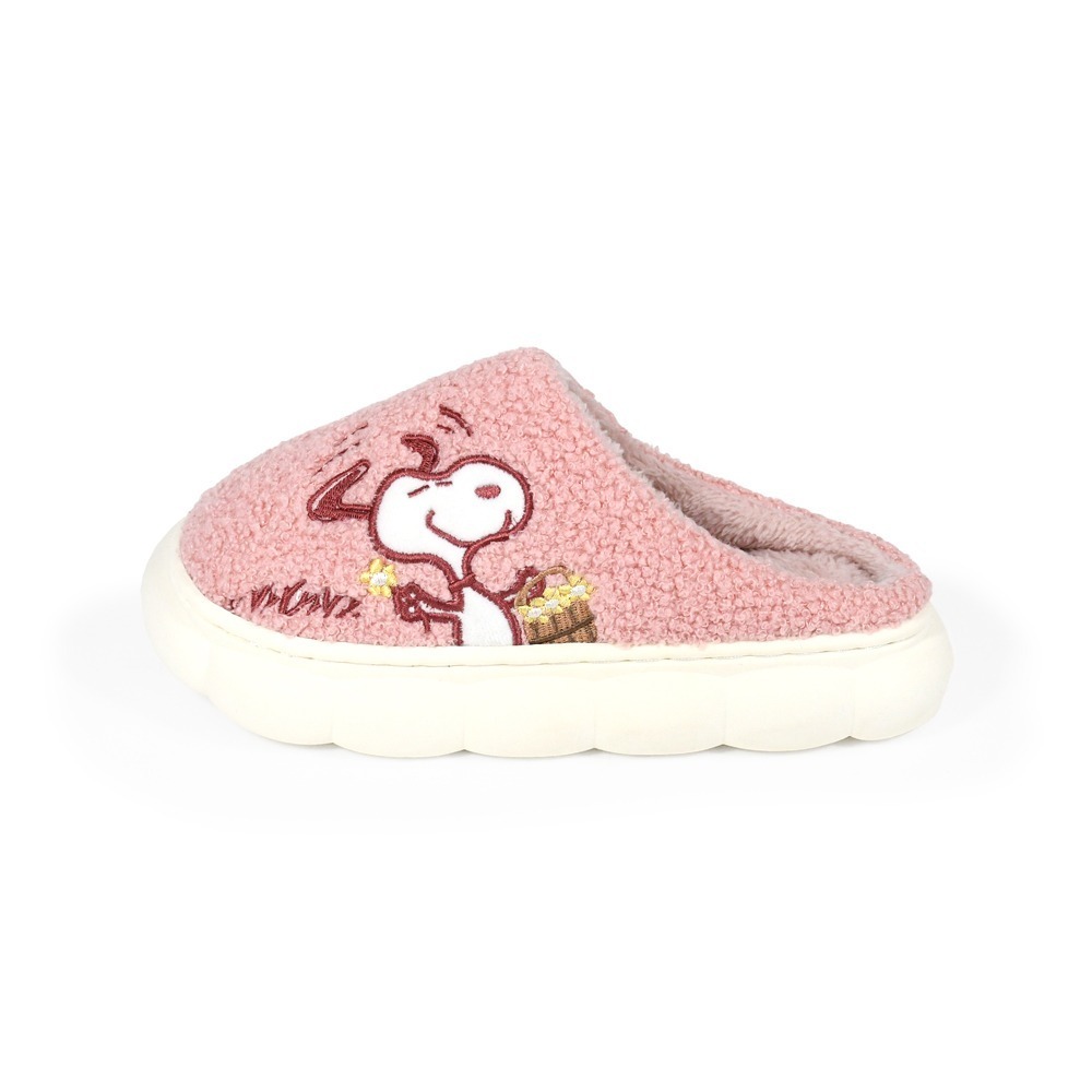 SNOOPY史努比- 貼布繡泡泡止滑氣墊拖鞋 SN930【MORINO】-規格圖8