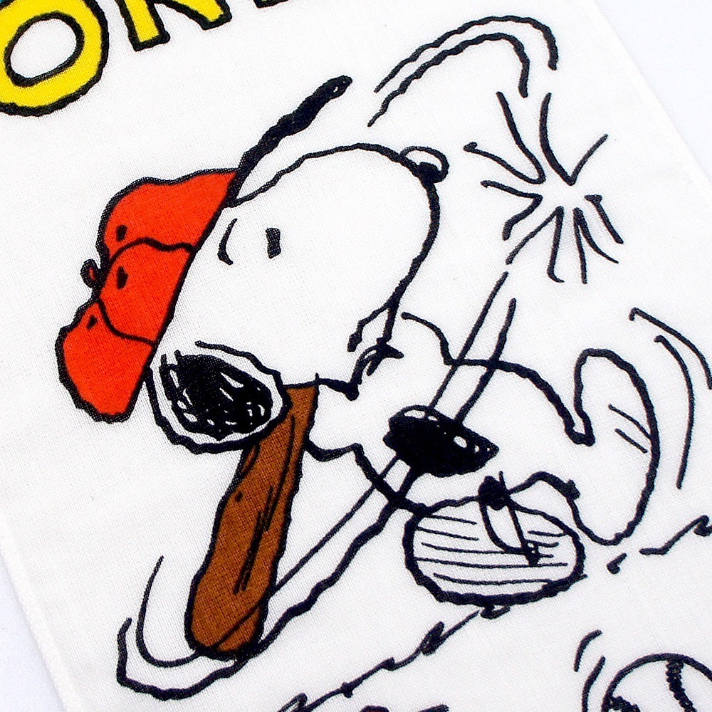 SNOOPY史努比- MIT印花紗布童巾/小毛巾_單條_27*50cm SN206-8【MORINO】-細節圖7