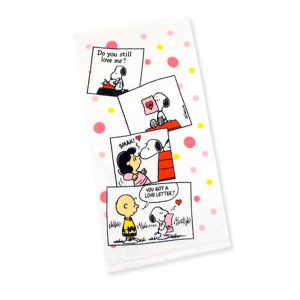 SNOOPY史努比-【超值6條組】MIT印花紗布童巾/小毛巾_單條_27*50cm SN206-8【MORINO】-細節圖9