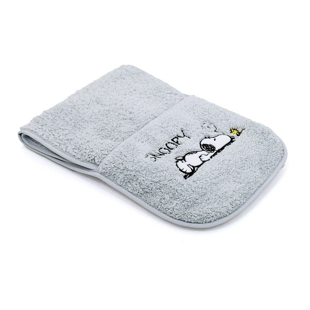 SNOOPY史努比- MIT超細纖維多功能口袋型運動巾_單條_20*110cm SN607【MORINO】-細節圖2